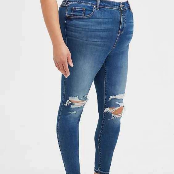 Torrid Midfit Super Skinny Jeans - Picture 1 of 8